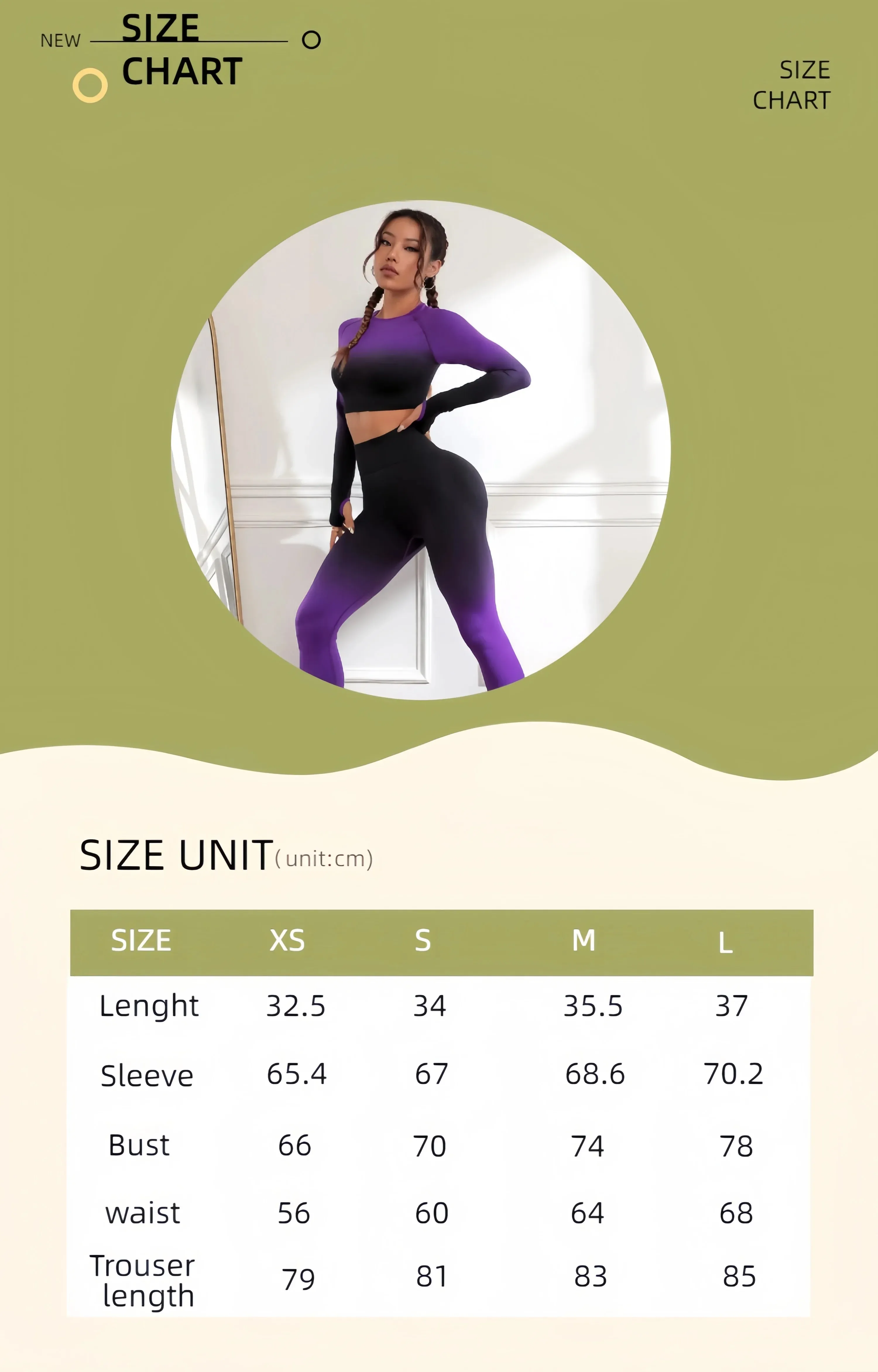 Yoga Gradient Quick Dry Top and Leggings Set