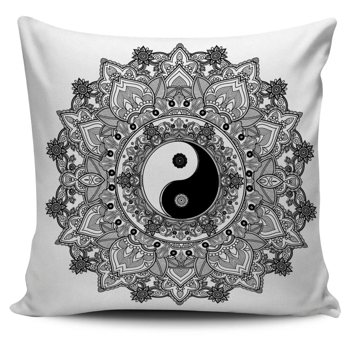 YOGA MANDALA PILLOW COVERS