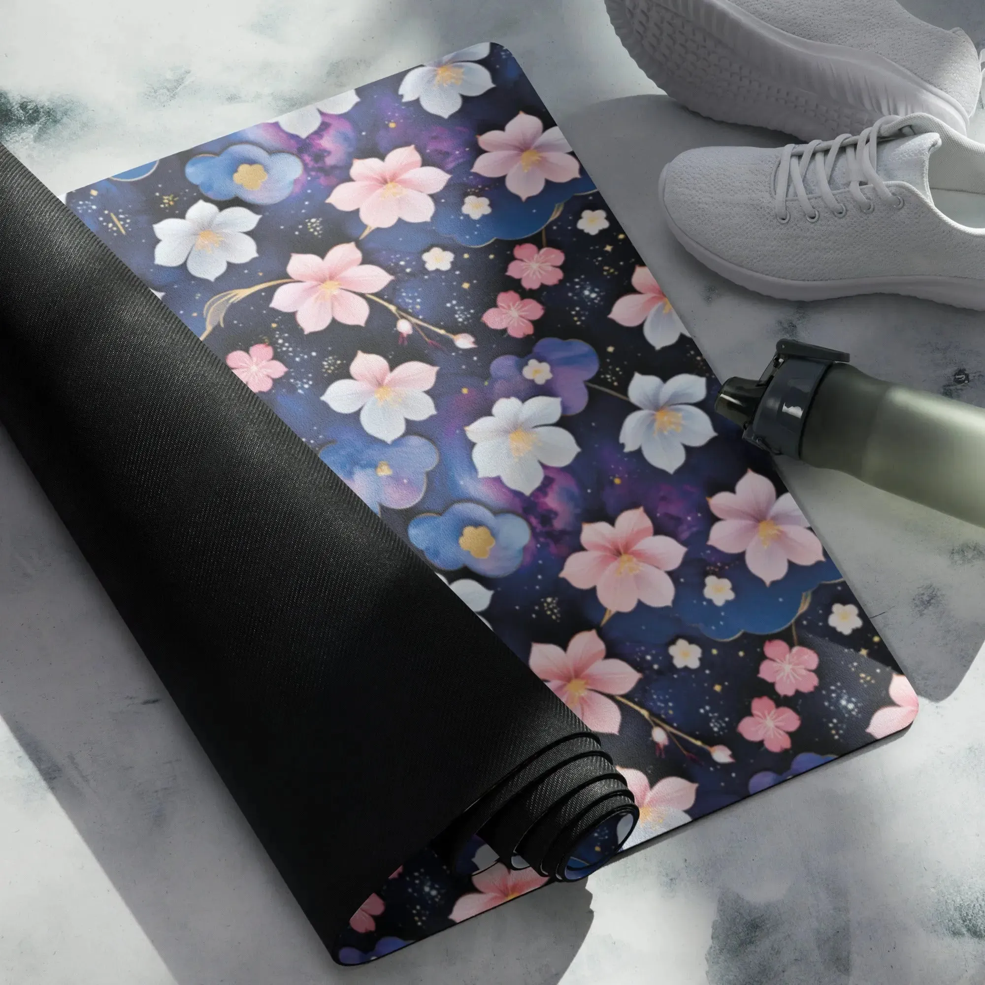 Yoga mat - Midnight Sakura