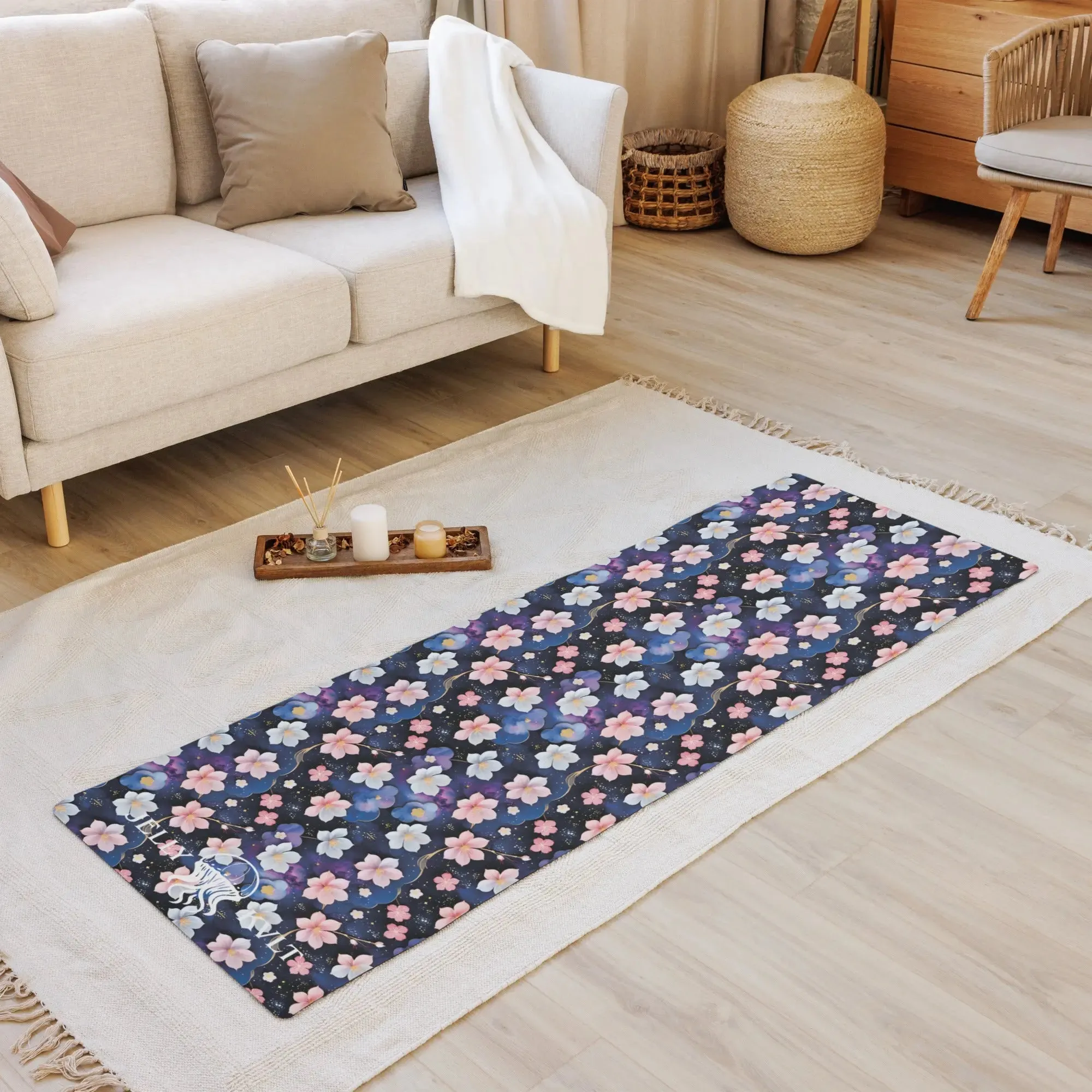 Yoga mat - Midnight Sakura