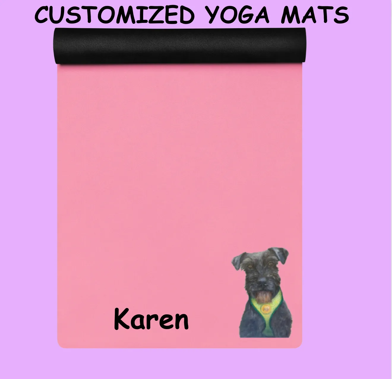 Yoga Mat - Schnauzer
