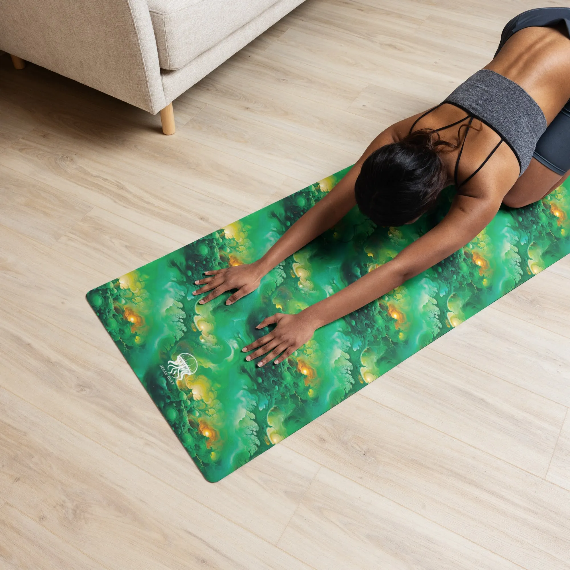 Yoga mat - Viridian Shroud