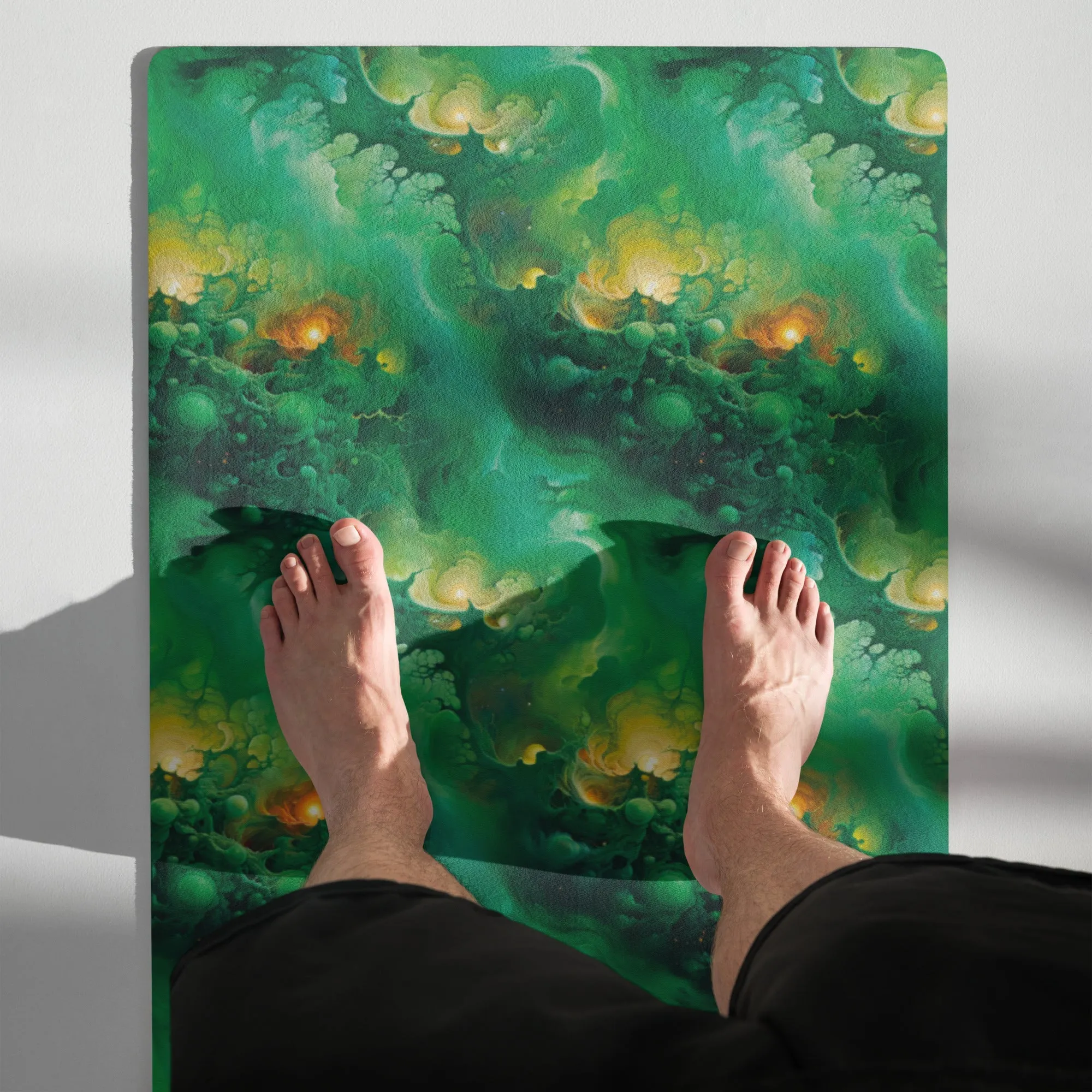 Yoga mat - Viridian Shroud
